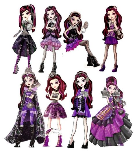 Everafter High Raven Queen, Raven Queen Ever After High Outfits, Raven Queen Outfit Ideas, Raven Queen Hair, Raven Queen Aesthetic Outfits, Raven Queen Inspired Outfits, Raven Queen Ever After High Fanart, Raven Queen Cosplay, Raven Queen Outfit