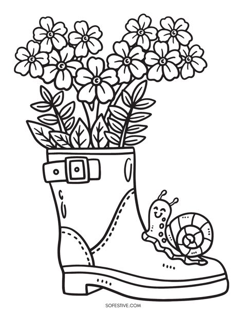 Free Spring Coloring Pages, Spring Coloring Sheets, Flower Coloring Sheets, Rose Coloring Pages, Garden Coloring Pages, Coloring Contest, Spring Coloring Pages, Detailed Coloring Pages, Princess Coloring Pages