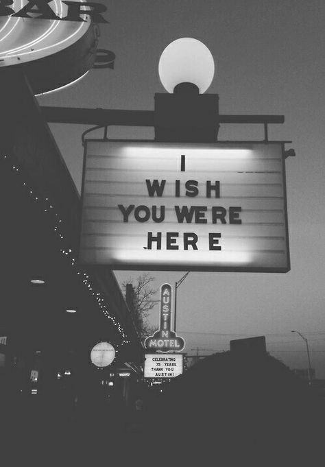 i wish you were here