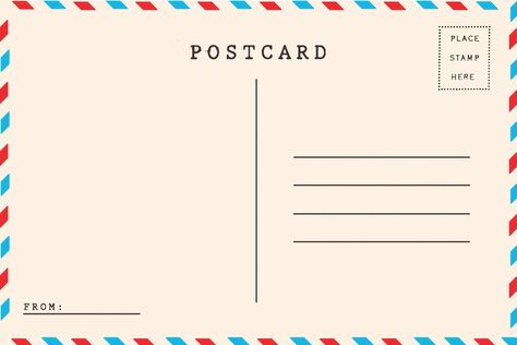 As the school year winds down, parents often ask me for easy summer activities to support goals we’ve been addressing all year. Some of my favorite tips involve postcards. #slpeeps #audpeeps Blank Postcard, Postcard Template Free, Postal Vintage, Postcard Stamps, Desain Signage, Postcard Template, Postcard Design, Language Skills, Good Notes