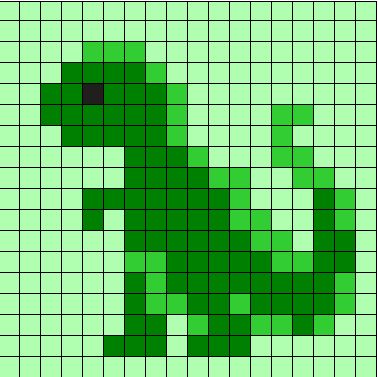 C2C Little Dino Blanket – doitMegself Klagenfurt, Pixel Art Inspiration, Dino Pixel Art, Dino Blanket, Trin For Trin Tegning, Crochet Dinosaur Patterns, Pixels Art, Art Perle, Perler Bead Templates