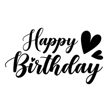 Happy Birthday In Cursive, Happt Birthday, Happy Birthday Hand Lettering, Funny Birthday Message, Happy Birthday Font, Happy Birthday Icons, Happy Birthday Drawings, Happy Birthday Words, Cricut Birthday Cards