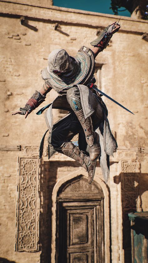 ophierian Assassins Creed Aesthetic, Assassins Creed Wallpapers, Assassin's Creed Origins Wallpaper, Assassins Creed Mirage, Ac Mirage, Assassins Creed Outfit, Ac Origins, Assassin's Creed Wallpaper, Archangel Tattoo