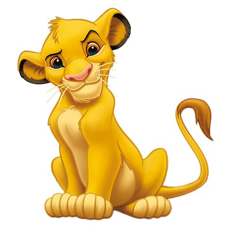 Personajes Disney Para Recortar 066 Lion King Illustration, Simba Rey Leon, Simba Et Nala, Le Roi Lion Disney, Lion King Images, Lion King Birthday Party Ideas, Simba Lion King, King Cartoon, Simba Lion