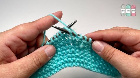 Continental Knitting Purl Stitch, Norwegian Purl Stitch, Norwegian Purl, Purl Knitting, Continental Knitting, Norwegian Pearl, Norwegian Clothing, Simple Knitting, Cast On Knitting