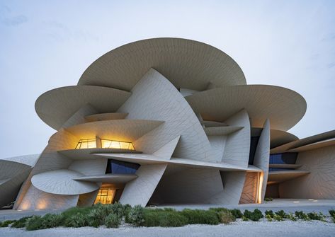 These 13 Buildings Redefined Architecture in the Past 5 Years | Architectural Digest Santiago Calatrava, Organic Model Architecture, Unique Architecture Buildings, Art Museum Architecture, Louvre Abu Dhabi, Architecture Photography Buildings, Detail Arsitektur, Modern Architecture Building, Architecture Sketchbook