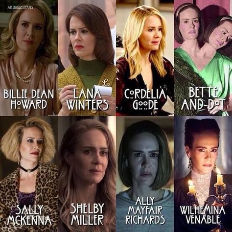 Ally Mayfair Richards, Billie Dean Howard, Sarah Paulson Ahs, Ahs Fan Art, American Horror Story Memes, American Horror Story Art, American Horror Story Characters, Human Centipede, Ahs Characters