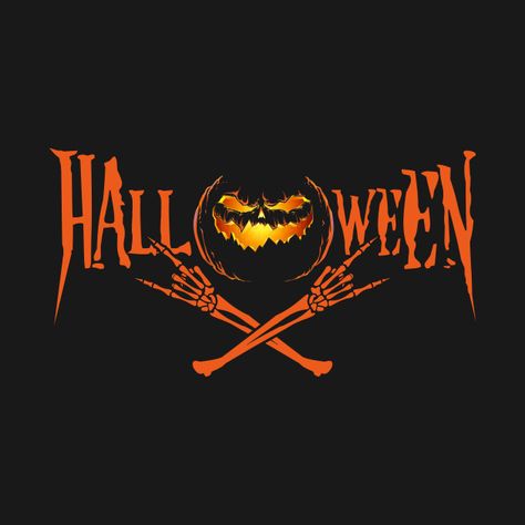 Check out this awesome 'Halloween+Metal+Horns+Up' design on @TeePublic! Dtf Print Designs Halloween, Halloween T Shirt Design Ideas, Creepy Halloween Wallpaper, Halloween Design Graphic, Spooky Halloween Wallpaper, Halloween Shirt Ideas, Halloween Widget, Helloween Wallpaper, Its Halloween