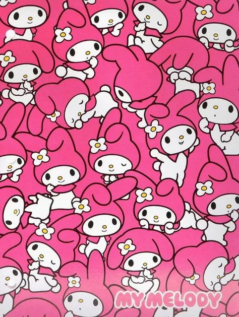 My Melody Melody Painting, Hello Kitty Imagenes, Hello Kitty Wallpaper Hd, Pink Wallpaper Hello Kitty, My Melody Sanrio, Pop Illustration, Phone Wallpaper Boho, My Melody Wallpaper, Melody Hello Kitty