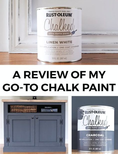 Pros and Cons of painting my furniture with Rustoleum Chalk Paint in Linen White and Charcoal Grey. White Chalk Paint Furniture, Rustoleum Chalked, Frameless Kitchen Cabinets, Rustoleum Chalk Paint, Distressing Chalk Paint, Chalk Paint Furniture Diy, Charcoal Paint, Gray Chalk Paint, Using Chalk Paint