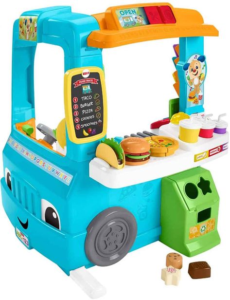 Kids Toys For Boys, Learning Toys For Toddlers, Cool Gifts For Kids, 15 Gifts, Kid Toys, Play Toys, Food Trucks, Toddler Learning, Alam Semula Jadi