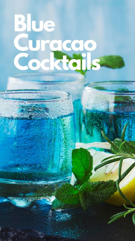 Top 10 Blue Curacao Cocktails to Try Blue Curacao Recipe, Cocktails With Blue Curacao, Blue Kamikaze, Blue Curacao Drinks, Curacao Drink, Paradise Cocktail, Coconut Rum Cocktail, Blue Curacao Liqueur, Curacao Island