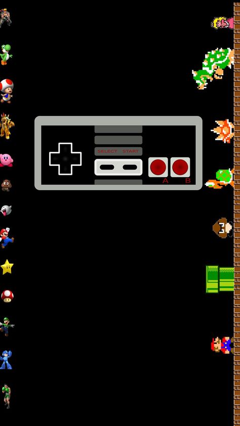 Nintendo NES Classic iPhone Wallpaper HD Wallpaper Gamer, Amazing Hd Wallpapers, Wallpaper Fofos, Super Mario Games, Game Wallpaper Iphone, Nintendo Classic, Classic Wallpaper, Iphone Video, Retro Background