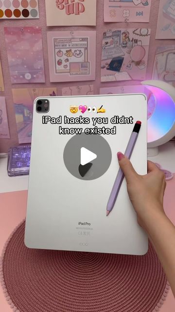digital planner | goodnotes on Instagram: "iPad hacks you didn’t know existed 🤯 Watch the full tutorial video on my YT channel 🔗 in my b!o 💖 Save for later & come learn more with me ✨⁣
⁣
🏷️ #ipad #ipadtips #ipadhacks #ipadpro #ipadair #ipadtutorial #ipados17 #applepencil #appleipad #digitalplanner #digitalplanning #ipadplanner #ipadnotes #ipadnotetaking #ipadtricks #appletips #ipadgram" Making A Font On Ipad, Fun Apps To Download On Ipad, 9 Free Apps You Need On Your Ipad, Things To Do With Ipad, Things To Do On Your Ipad, Ipad Wallpaper Setup, Customizing Ipad, Planner Apps Ipad, How To Make Your Ipad Aesthetic