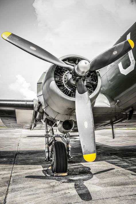 Poster Company, Plane Engine, Ww2 Fighter Planes, Photo Avion, Airplane Painting, Airplane Propeller, Plane Photos, Aviation Image, Aircraft Propeller