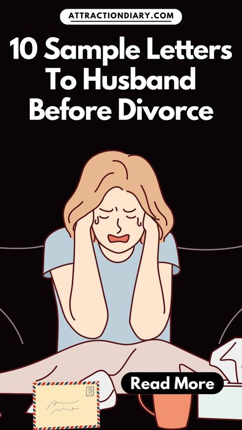 Feeling stuck on how to express your emotions to your husband before a divorce? Our article '10 Sample Letters To Husband Before Divorce' offers heartfelt templates to help you communicate your thoughts clearly and compassionately. #DivorceSupport #EmotionalExpression #RelationshipClosure How To Tell Husband You Want A Divorce, Leaving Your Husband, Divorce Letter To Husband, Letters To Husband, Ex Husband Quotes, My Husband Left Me, Husband Wants Divorce, Before Divorce, Loving Marriage