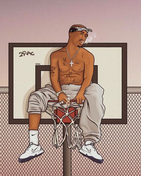 Tupac 2pac art basketball nike thug life 90s old school 2pac Wallpaper, 2pac Art, Thug Life Wallpaper, Cultura Hip Hop, Tupac Art, Tupac Wallpaper, Arte Do Hip Hop, Arte Hip Hop, Tupac Pictures