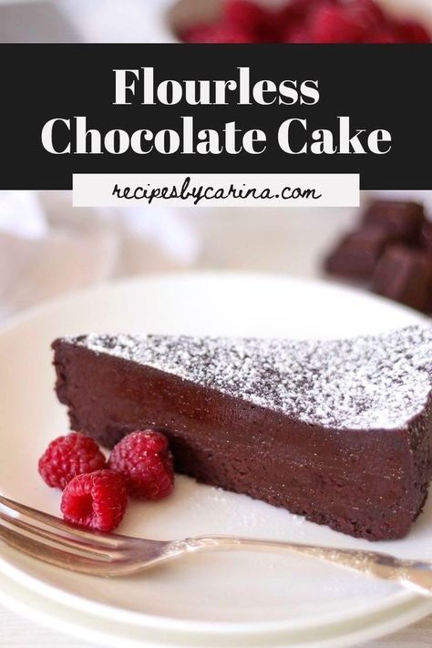 Chocolate Cakes, Chocolate Cake Easy, Flourless Chocolate Cake Easy, Flourless Chocolate Cake, Flourless Cake, Flourless Chocolate Cakes, Cake Easy, Flourless Chocolate, Fancy Restaurant