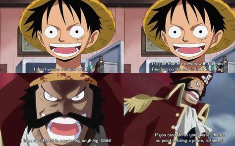 Another reason that he is the perfect guy to be Pirate King King Of The Pirates, Gol D Roger, Ace One Piece, Oki Doki, One Piece World, Pirate King, 0ne Piece, The Pirate King, One Piece Funny