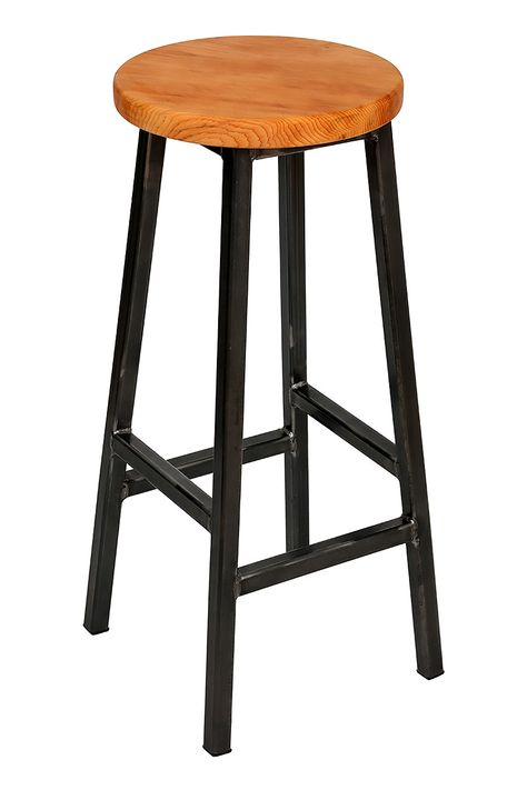 Kursi Bar, Saddle Stools, Industrial Bar Stools, Stool Height, Bar Stools With Backs, Industrial Bar, Wood Bar Stools, Upholstered Bench, Diy Stuff