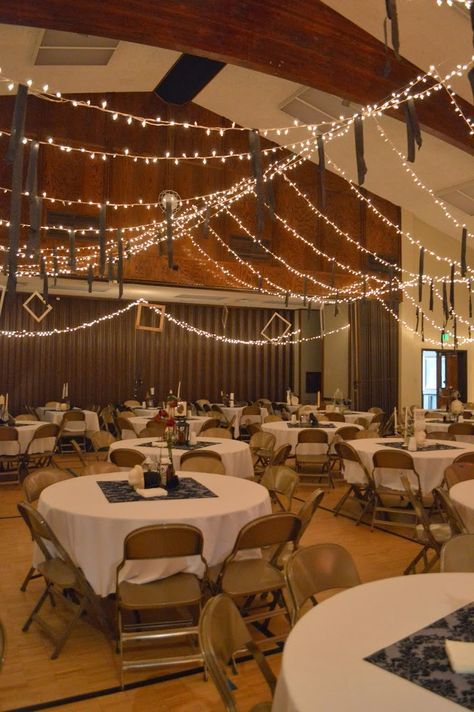 Lds Fall Ward Party, How To Decorate A Large Event Space, Banquet Party Ideas, Gym Wedding Decorations, Ward Halloween Party Decorations, Lds Cultural Hall Decorations, Lds Cultural Hall Wedding Reception, Lds Chapel Wedding Receptions, Lds Gym Wedding Reception