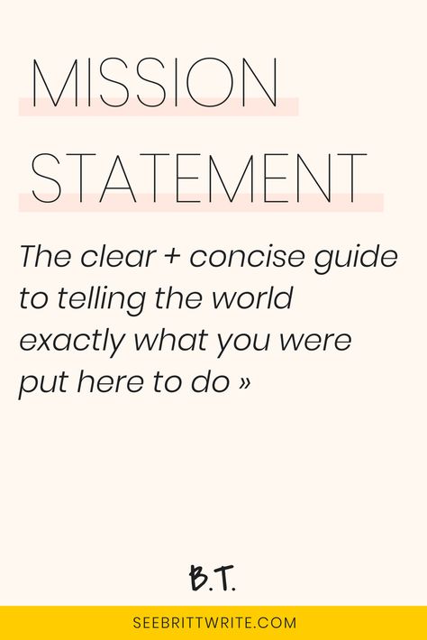 A clear + concise guide to telling the world exactly what you were put here to do, who you help, and how you do it. Welcome to the mission statement boot camp for online business owners, creative entrepreneurs, shop owners, and bloggers. Regional, How To Create A Mission Statement, How To Write A Personal Mission Statement, How To Write A Mission Statement, Mission Statement Examples Business, Personal Mission Statement Examples, Leadership Course, Business Mission Statement, Mission Statement Template