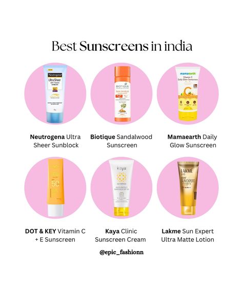 #linkinbio Here are the 10 best Sunscreens for Healthy Looking Skin. From high SPF protection to lightweight formulas that nourish and protect, these sunscreens offer a comprehensive defense against harmful UV rays while keeping your skin healthy and radiant. #sunscreen #sunscreens #sunscape #sunscreeneveryday #sunscreenspf50 #sunscreenspray #sunscreencream #sunscreenreview #sunscreentips #sunscreenlotion #sunscreenstick #wearsunscreen #sunscreenviral #sunscreengel #safesunscreen #facesunscre... Best Spf, Safe Sunscreen, Sunscreen Stick, Sandalwood Oil, Sunscreen Spf 50, Best Sunscreens, Sunscreen Lotion, Makeup Primer, Water Lighting