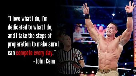 ♥ John Cena ♥ John Cena Quotes, Wwe Quotes, Wrestling Quotes, Inspirational Lines, Nxt Divas, I Just Dont Care, Wwe World, Sports Celebrities, Motivational Stories
