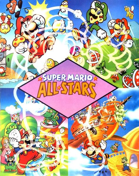 Nintendo Player's Guide (SNES) Super Mario All Stars (1993) : Free Download, Borrow, and Streaming : Internet Archive Super Mario 1985, Mario All Stars, Stars Poster, Super Mario All Stars, Retro Games Poster, Nintendo Power, Mario Star, Thunder Cats, Mario Stuff