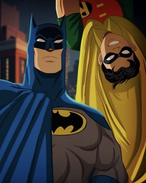 Batman And Robin Cartoon, Batman Painting, Notes On Instagram, Batman Comic Wallpaper, Batman Cartoon, Robin Comics, The Bat Man, Batman Returns, Batman Artwork
