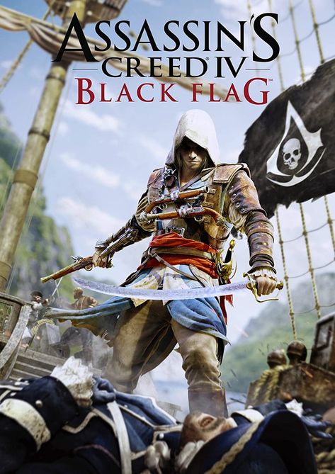 Assassin's Creed IV: Black Flag (2013) Assassin Creed Black Flag, Ac Black Flag, Stephen Campbell Moore, Assassin's Creed Black Flag, Stuart Martin, Flag Video, Creed Wallpaper, Ralph Ineson, Sean Pertwee