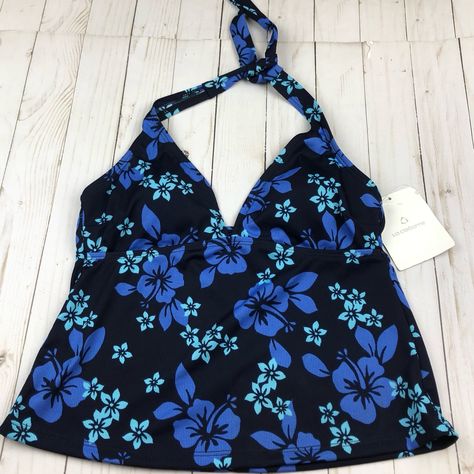Brand New With Tags Size 8 Very Y2k I1 Y2k One Piece Swimsuit, Tankini Swimsuits For Women Aesthetic, 2000s Tankini, Halter Top Swimsuits Tankini, Gyaru Fashion Summer, Cute Swim Suits, Y2k Tankini, Tankini 2024, Tankini Aesthetic