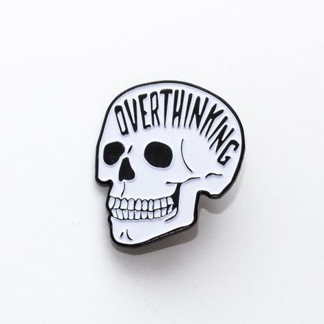 Patchwork, Dark Skull, Skull Pin, Jacket Pins, Soft Enamel Pins, Grunge Goth, Valerian, Cool Pins, Soft Enamel