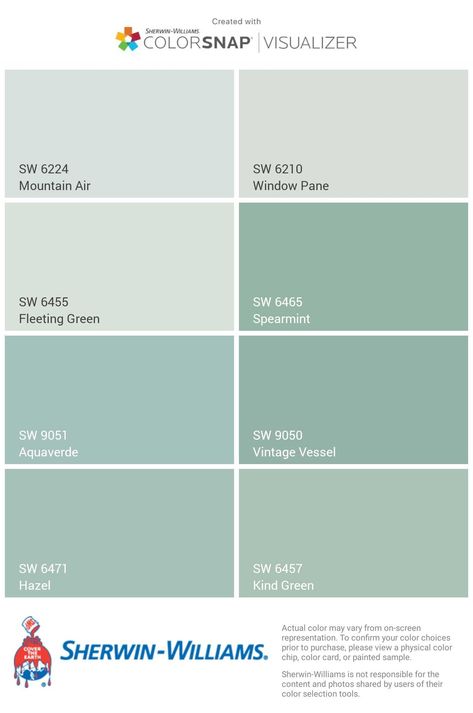 Sw Fleeting Green, Mint Green Living Room Ideas Modern, Seafoam Paint Color Sherwin Williams, Sea Foam Bathroom Ideas, Sherwin Williams Spearmint, Muted Mint Paint Color, Seafoam Green Accent Wall, Sherwin Williams Mint Condition, Sherwin Williams Mint Green Paint Colors