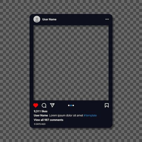 New Post Logo Instagram, Blank Social Media Template, Social Media Profile Template, Twitter Template Edit Blank Post, Cover For Post Instagram, Social Media Instagram Template, Twitter Overlay Post, Social Media Overlay, Twitter Template Blank Post