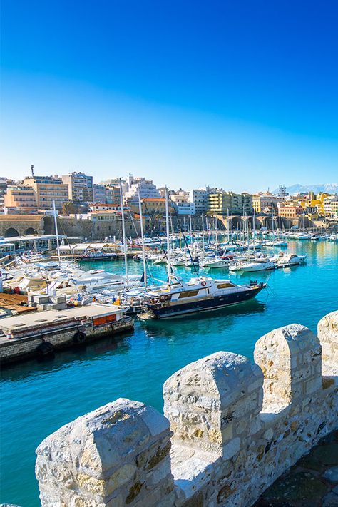 Diverse history and dramatic legends await on a cruise to Heraklion. Discover a range of cruises to Heraklion at rolcruise.co.uk Heraklion, Acropolis, Best Cruise Lines, How To Book A Cruise, Cruise Lines, Cruise Destinations, Crete Greece, Best Cruise, Black Sea