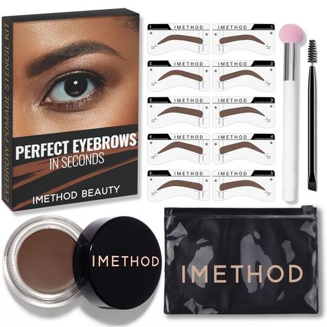 Brow Stamp, Brow Stencils, Eyebrow Kit, Bushy Eyebrows, Winged Eyeliner Stamp, Eyebrow Stamp, Eyebrow Kits, Waterproof Eyebrow, Eyebrow Stencil