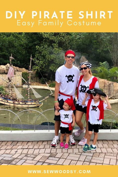 Pirate Party Costume, Pirate Costume Easy, Diy Pirate Costume, Diy Pirate Costume For Kids, Homemade Pirate Costumes, Pirate Costume Men, Pirate Costume Kids, Diy Pirate, Wench Costume
