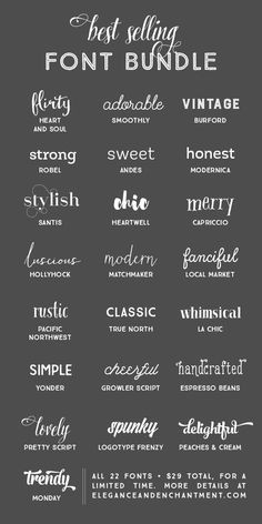 Best Selling Font Bundle - a collection of typefaces in a variety of styles to keep you covered for any project that comes your way! Capital Letter Tattoo Font, Recipe For Tres Leches Cake, Manly Fonts, Script Logotype, Capital Letter Fonts, Tattoo Writing Fonts, Tattoo Font Styles, Tattoo Font For Men, Fonts For Commercial Use