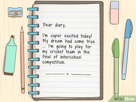 How to Write a Journal Entry - wikiHow How To Write A Diary Entry, Dairy Entry Writing, How To Write A Dairy, Dairy Entry Aesthetic, How To Write Diary, How To Write A Diary, Diary Entry Aesthetic, Dairy Entry, Write A Diary