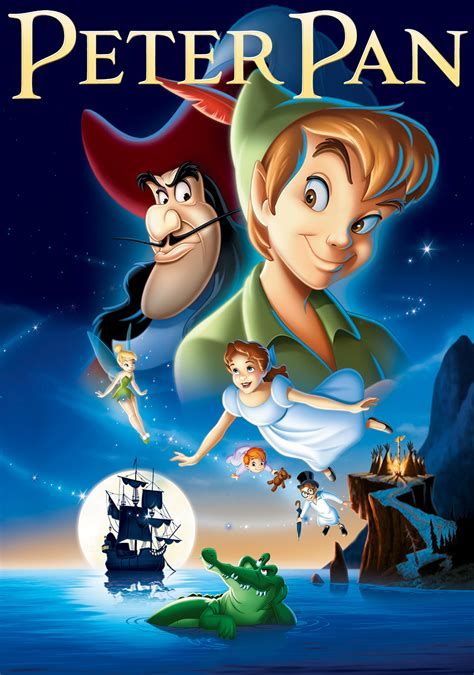 Peter Pans, Peter Pan Movie, Peter Pan 1953, Animated Movie Posters, Good Animated Movies, Disney Movie Posters, Peter Pan Disney, Animation Disney, Film Anime