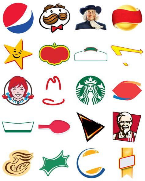 How Many Food Logos Can You Identify? Logos, Logo Answers, Logo Quiz Games, Resturant Logo, Logo Quiz Answers, Guess The Logo, Food Brand Logos, Food Logos, Fast Food Logos