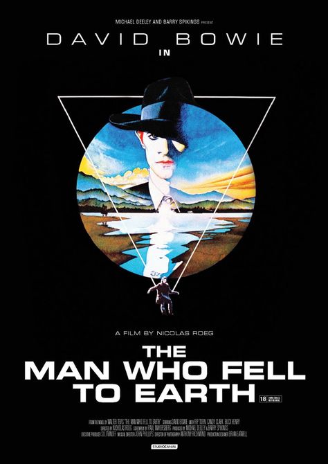 The Man Who Fell To Earth Poster 1976 Man Who Fell To Earth, Parliament Funkadelic, Earth Poster, Film Posters Art, 70s Sci Fi Art, Aliens Movie, Major Tom, Science Fiction Film, Clip Video