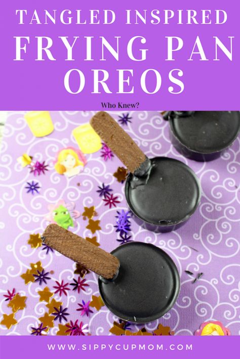 Tangled Inspired Frying Pan Oreos