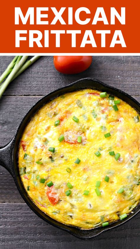 This Mexican frittata recipe is an easy, delicious meal. Bake this ground beef frittata in the oven for a healthy dinner or hearty breakfast. It’s great for brunch, too! Quiche, Mexican Frittata Recipes, Individual Frittata Recipes, Frittata Recipes Baked, Oven Baked Frittata, Mexican Frittata, Frittata Recipes Breakfast, Fritata Recipe, Sausage Frittata