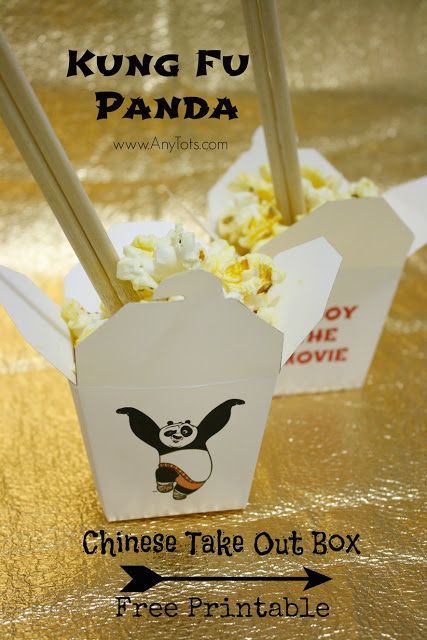 Free Printable Kung Fu Panda Chinese Take Out Box. Kung Fu Panda Party Ideas. Suggestions on Kung fu Panda Party Decoration, Kung Fu Panda Party Favors, Kung Fu Panda Party Food. Plus Print Our Free Printable Kung Fu Panda Chinese Take out Box and Free Printable Activity Sheets. www.anytots.com Pandas, Panda Birthday Party Decorations, Kung Fu Panda Quotes, Kung Fu Panda Party, Panda Themed Party, Panda Food, Panda Movies, King Fu Panda, Chinese Party