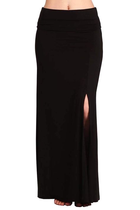 Low Rise Long Skirts, Goth Skirts Long, Cute Long Skirt Outfits, Black Maxi Skirt Outfits, Long Flowy Skirts, Maxi Skirt With Belt, Low Rise Maxi Skirt, Long Fitted Skirt, Long Lace Skirt