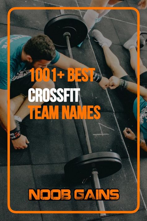 Crossfit Team Names Funny, Fitness Team Names, Fun Team Names, Crossfit Team Names, Team Names Funny, Best Team Names, Team Wod, Funny Team Names, Workout Names