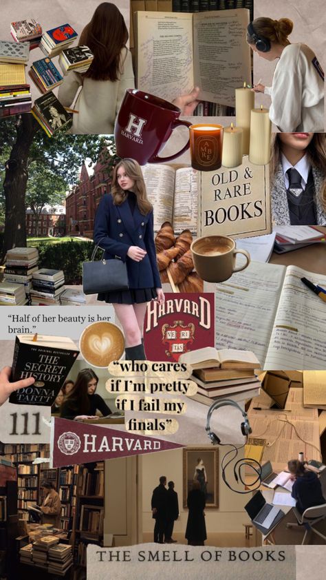 #academia #schoolaesthetic #harvard #ivyleague #oldmoney #reading #moodboard #goals Harvard Uni, University Inspiration, College Vision Board, College Inspiration, Law School Life, Law School Inspiration, Harvard Students, College Motivation, Academic Goals