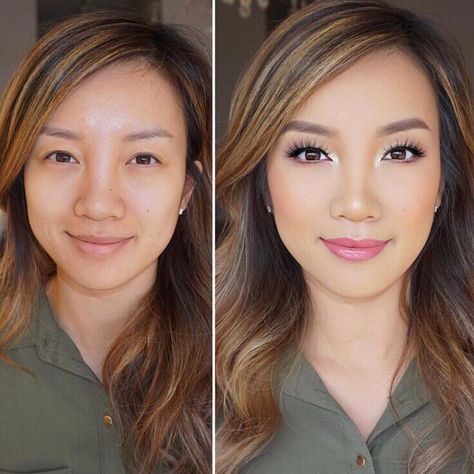 Natural Glam Makeup Asian Eyes, Mother Of The Bride Makeup Asian, Glowy Wedding Makeup Asian, Asian Bridesmaid Hairstyles, Bridal Make Up Asian Brides, Monolid Wedding Makeup, Soft Glam Asian Bridal Makeup, Natural Glam Makeup Asian, Wedding Guest Makeup Asian